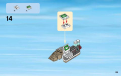 LEGO 60077 instructions page 25 – build guide