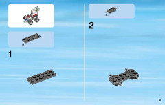 LEGO 60077 instructions page 5 – build guide