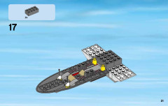 LEGO 60078 instructions page 21 – build guide