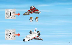 LEGO 60078 instructions page 3 – build guide