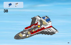 LEGO 60078 instructions page 43 – build guide