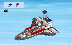 LEGO 60078 instructions page 45 – build guide