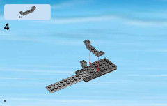LEGO 60078 instructions page 8 – build guide