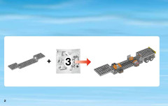 LEGO 60079 instructions page 2 – build guide