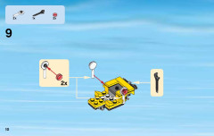 LEGO 60079 instructions page 10 – build guide