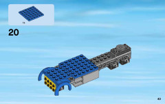 LEGO 60079 instructions page 43 – build guide