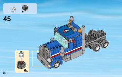 LEGO 60079 instructions page 76 – build guide