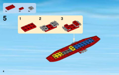 LEGO 60079 instructions page 8 – build guide