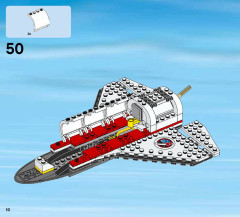 LEGO 60080 instructions page 10 – build guide