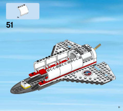 LEGO 60080 instructions page 11 – build guide