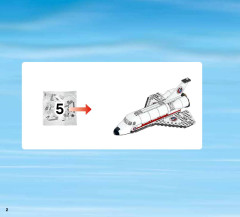 LEGO 60080 instructions page 2 – build guide