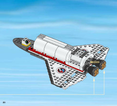 LEGO 60080 instructions page 20 – build guide