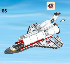 LEGO 60080 instructions page 34 – build guide