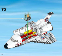 LEGO 60080 instructions page 44 – build guide