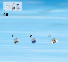 LEGO 60080 instructions page 7 – build guide