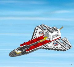 LEGO 60080 instructions page 9 – build guide