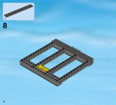 LEGO 60080 instructions page 12 – build guide