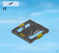 LEGO 60080 instructions page 21 – build guide