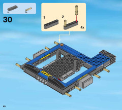 LEGO 60080 instructions page 40 – build guide