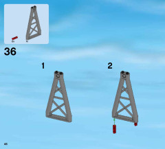 LEGO 60080 instructions page 46 – build guide