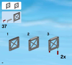 LEGO 60080 instructions page 48 – build guide