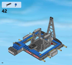 LEGO 60080 instructions page 54 – build guide