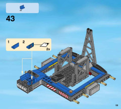 LEGO 60080 instructions page 55 – build guide