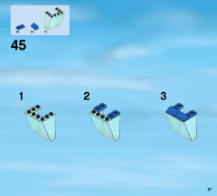 LEGO 60080 instructions page 57 – build guide