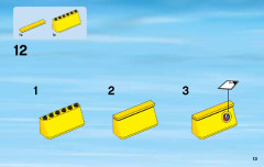 LEGO 60080 instructions page 13 – build guide