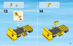 LEGO 60080 instructions page 15 – build guide