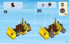 LEGO 60080 instructions page 19 – build guide