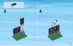 LEGO 60080 instructions page 23 – build guide