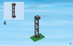 LEGO 60080 instructions page 25 – build guide