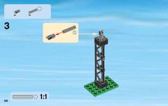 LEGO 60080 instructions page 26 – build guide