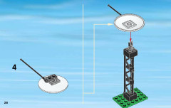 LEGO 60080 instructions page 28 – build guide