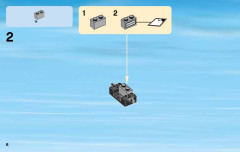 LEGO 60080 instructions page 6 – build guide