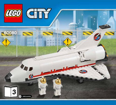 LEGO 60080 instructions page 1 – build guide