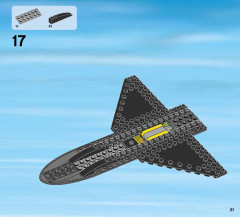 LEGO 60080 instructions page 21 – build guide