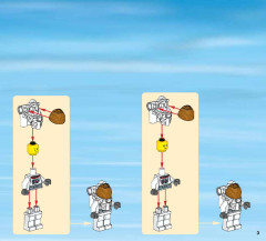 LEGO 60080 instructions page 3 – build guide