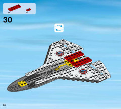 LEGO 60080 instructions page 36 – build guide