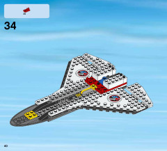 LEGO 60080 instructions page 40 – build guide