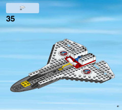 LEGO 60080 instructions page 41 – build guide