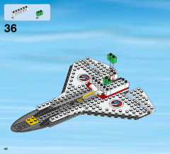 LEGO 60080 instructions page 42 – build guide