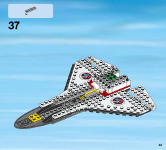 LEGO 60080 instructions page 43 – build guide