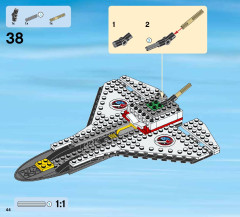 LEGO 60080 instructions page 44 – build guide