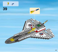LEGO 60080 instructions page 45 – build guide