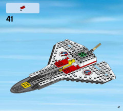 LEGO 60080 instructions page 47 – build guide