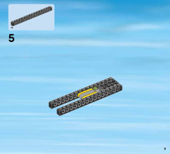 LEGO 60080 instructions page 9 – build guide