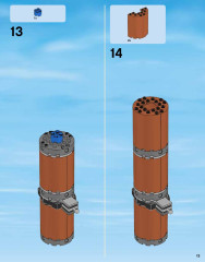 LEGO 60080 instructions page 13 – build guide