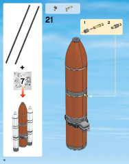 LEGO 60080 instructions page 18 – build guide